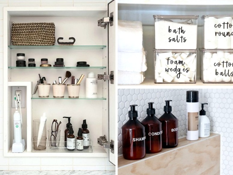 23 Small Bathroom Organization Hacks to Save on Space