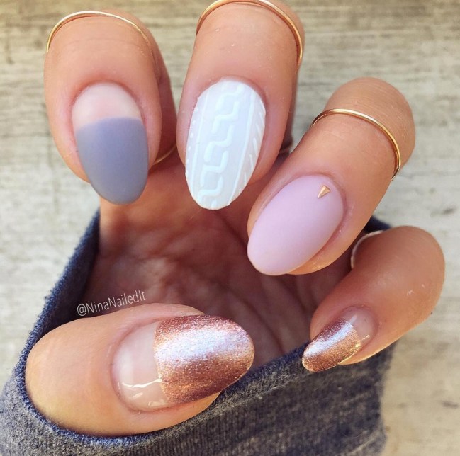 Gel Nail Designs and More: Mix and Match Nail Art