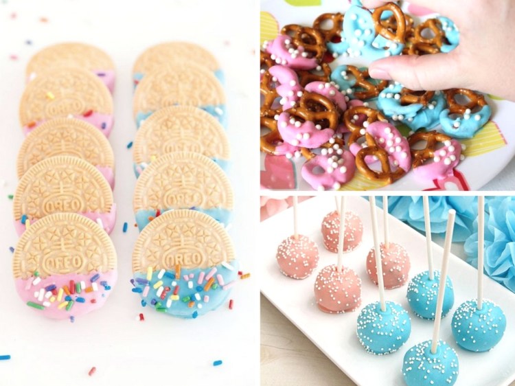 10 Gender Reveal Party Food Ideas from Appetizers to Desserts