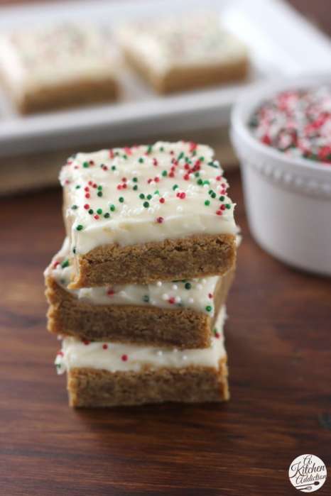 Easy Cookie Exchange Recipes: Gingerbread Bars