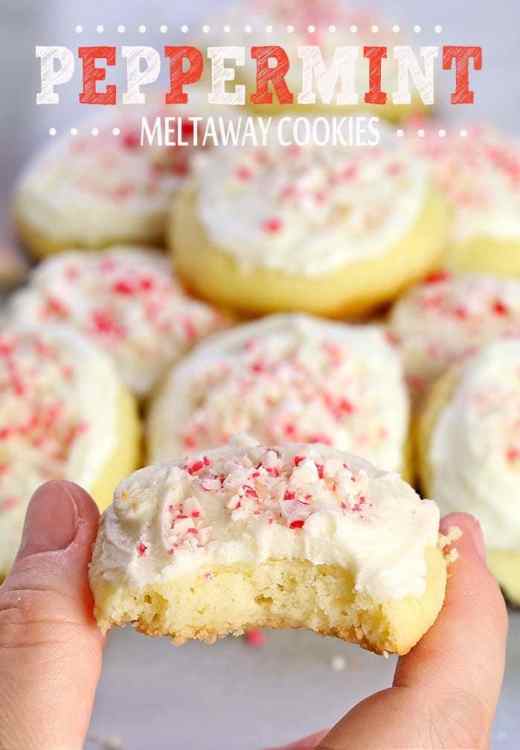 Easy Cookie Exchange Recipes: Peppermint Meltaway Cookies