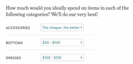 Stitch Fix Review Price of Clothing Survey