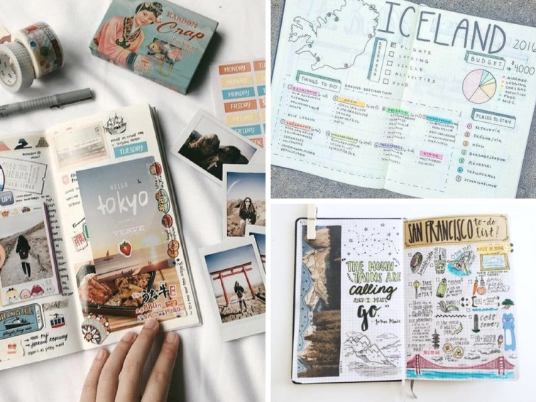 15 Creative Travel Bullet Journal Ideas for the Wanderlust